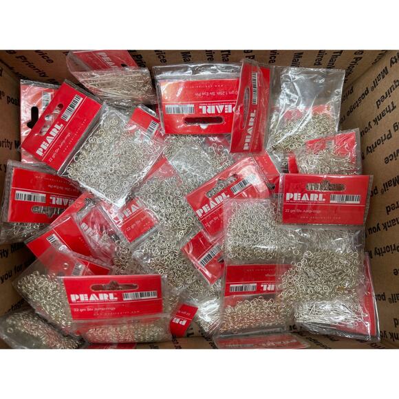 Bulk 5 Lbs Jewelry Making Supplies Beads Findings Clasps Lot #27 - Picture 2 of 6